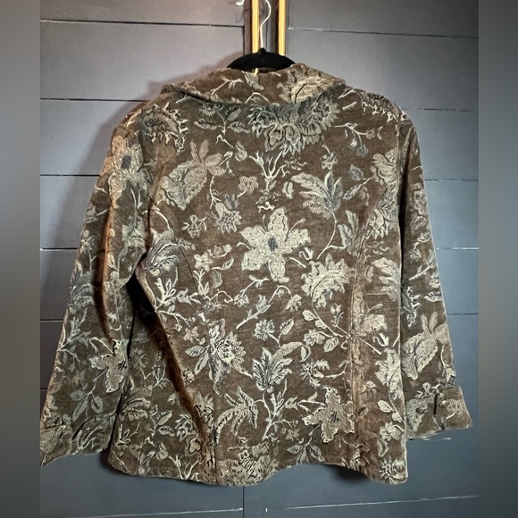 Two Star Dog tapestry jacket side button Size Medium - Picture 2 of 5